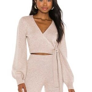 LPA wrap sweater in excellent shape!